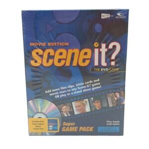 Scene It? Movie Edition Super Game Pack - Brand New Sealed - Screenlife 2005